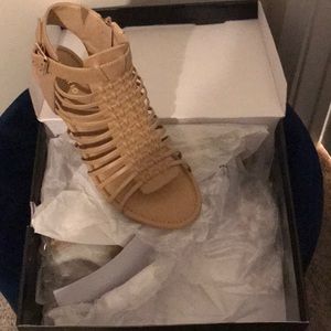 NWT Nude Torrid Sandals 10W